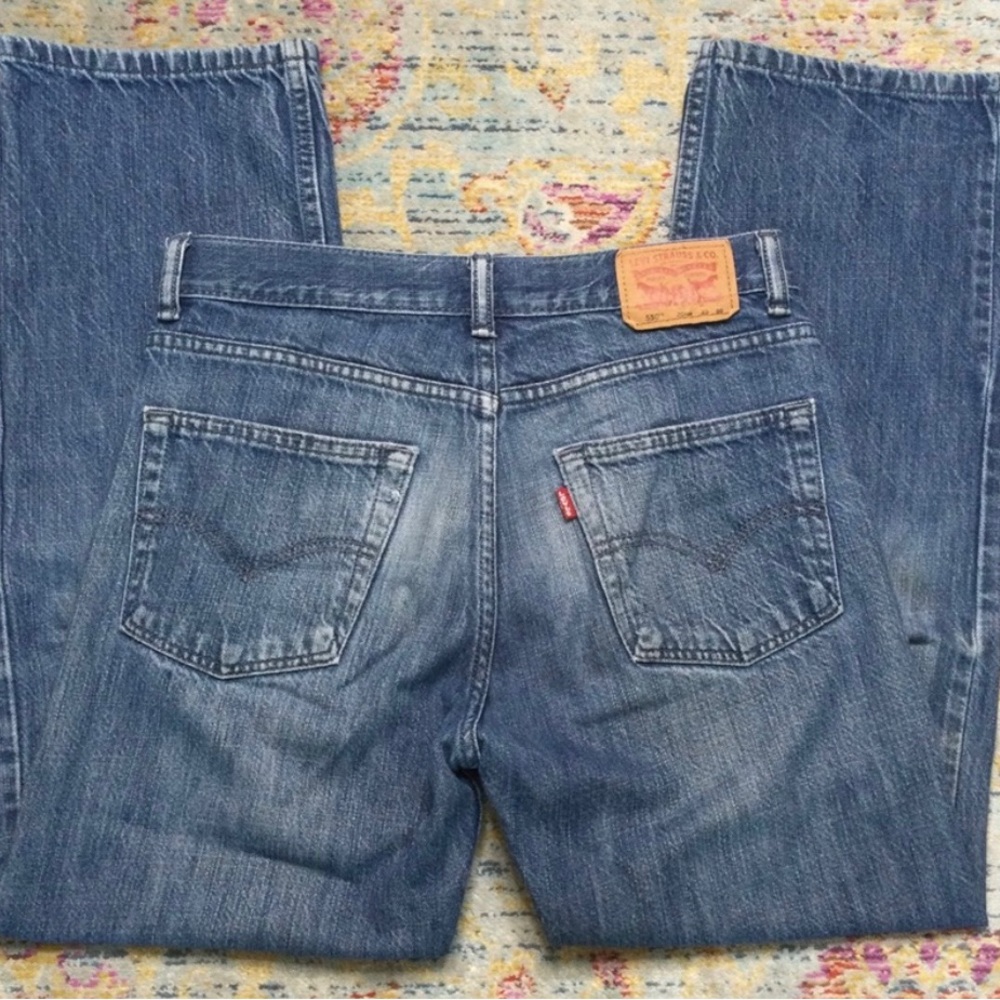 Levi’s 550 Jeans Vintage Y2K Relaxed Boyfriend Fit Slouchy Wide Straight Leg
